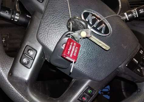 2012 Kia Sorento Lx from USA, damaged, VIN 5XYKT3A17CG203393